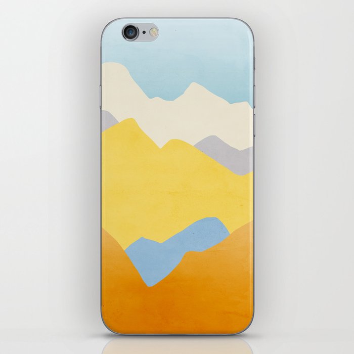 Happy Mountains iPhone Skin
