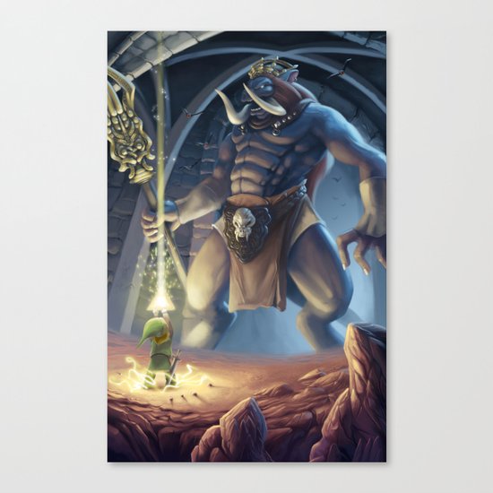 Final Boss Canvas Print