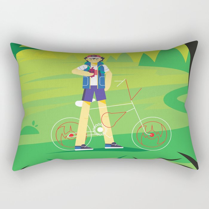 Monster Trainer (boys) Rectangular Pillow