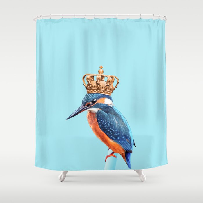 KINGFISHER Shower Curtain