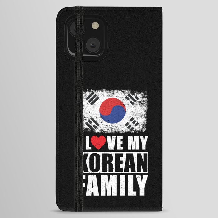 Korean Family iPhone Wallet Case