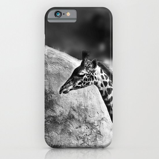Whiteout - Giraffe iPhone & iPod Case
