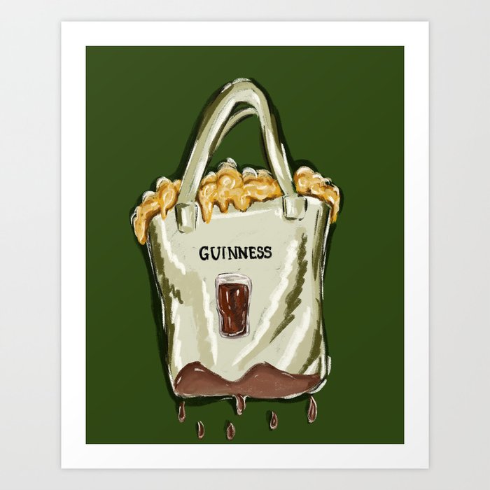 Bag O' Guinness Art Print