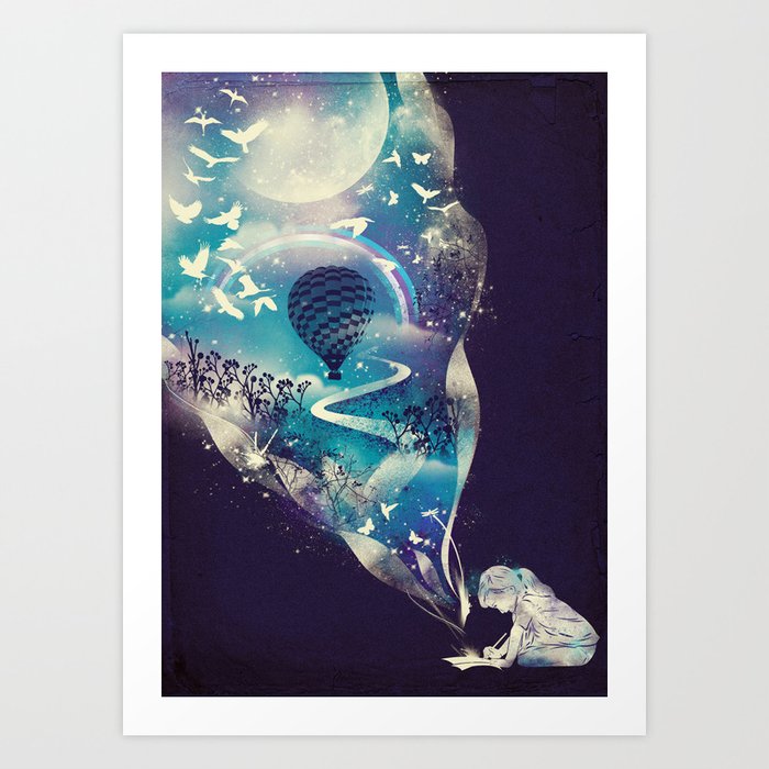 Dream Big Art Print By Dandingeroz Society6