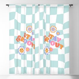 Stay Groovy Blackout Curtain