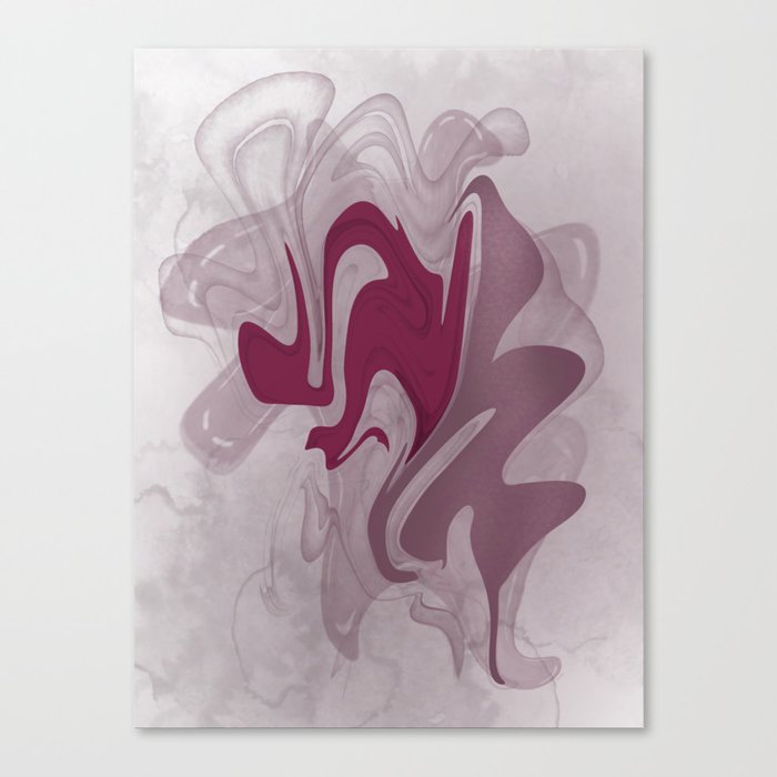 Abstract In Pink Canvas Print
