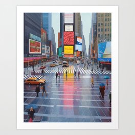 Times Square, New York Art Print