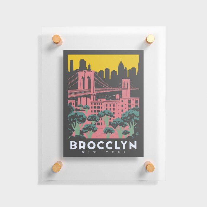 BROCCLYN Floating Acrylic Print