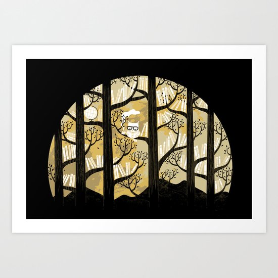 Why is an owl smart Art Print