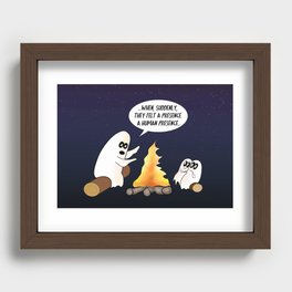 Ghost stories Recessed Framed Print