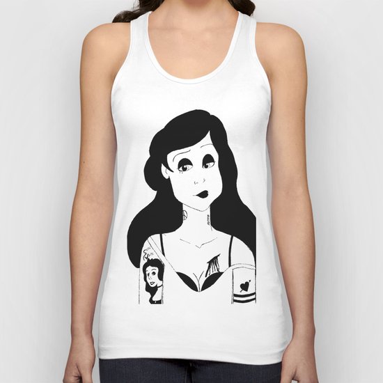 ARIEL THE LITTLE MERMAID (PUNK VERSION) II Unisex Tank Top