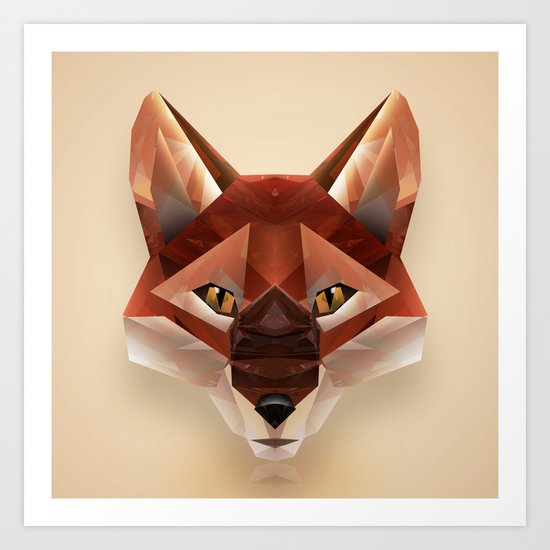 FOX Art Print