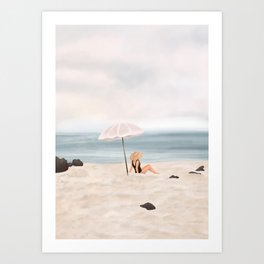 Beach Morning II Art Print