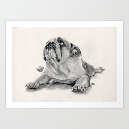 iPug Art Print