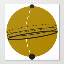Elliptical Orbit Canvas Print