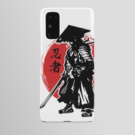 Ronin Japanese Samurai vector illustration Android Case
