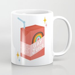 Gay Juice! inspired by The L Word Coffee Mug | Curated, Vintage, Lovewins, Feminism, Lword, Retro, Maiafadd, Maiafaddoul, Pride, Community 