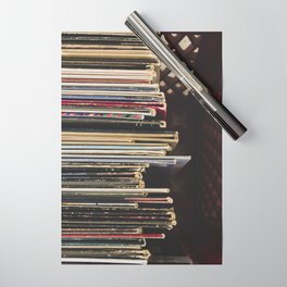 Antique Records Wrapping Paper