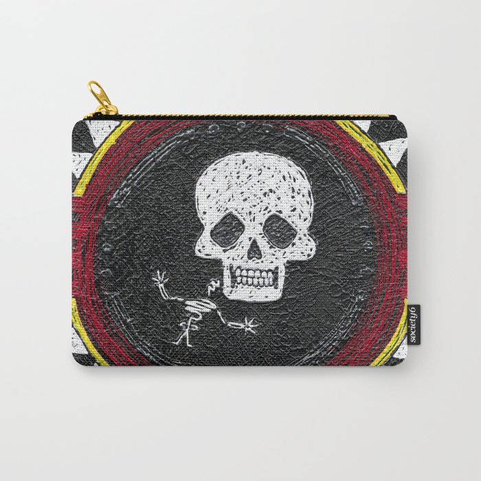 Zia Skeleton Carry-All Pouch