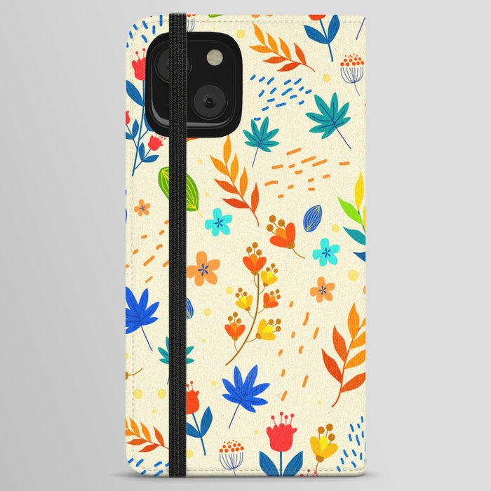 flowers iPhone Wallet Case