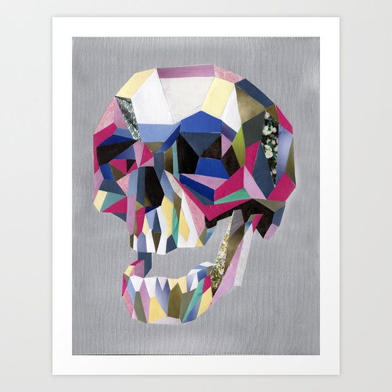 Skully skull Art Print