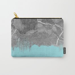 Crayon Marble and Sea Carry-All Pouch