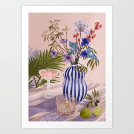 Lilac Summer Art Print