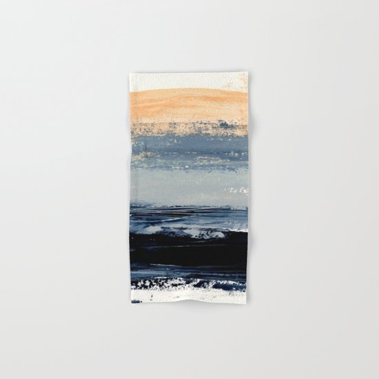 abstract minimalist landscape 5 Hand & Bath Towel