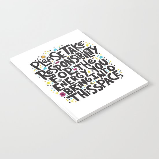 TAKE RESPONSIBILITY Notebook
