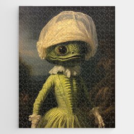 Alien Portrait No. 4 Jigsaw Puzzle