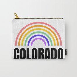 Colorado - I Love Colorado - Rainbow in Colorado Carry-All Pouch