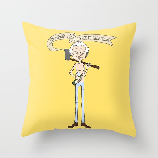 Walt Throw Pillow