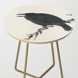 Crow by Kōno Bairei Side Table