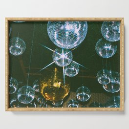 Disco Ball Ceiling Serving Tray