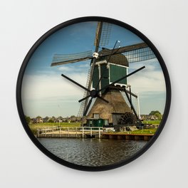 Dutch Windmill  Wall Clock