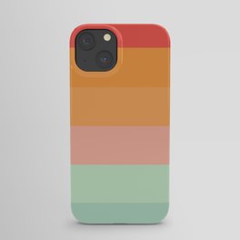 Vintage Rainbow iPhone Case