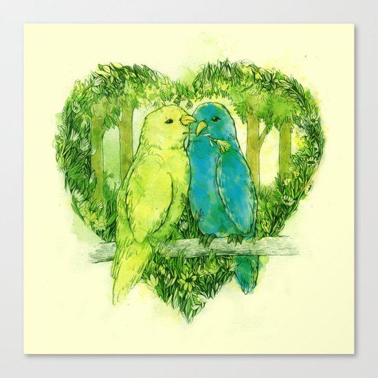 I Love You @Tweet Canvas Print