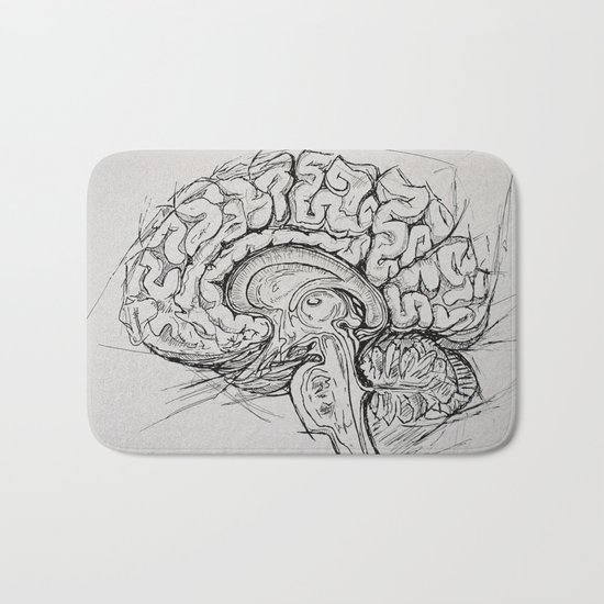 Brain Bath Mat