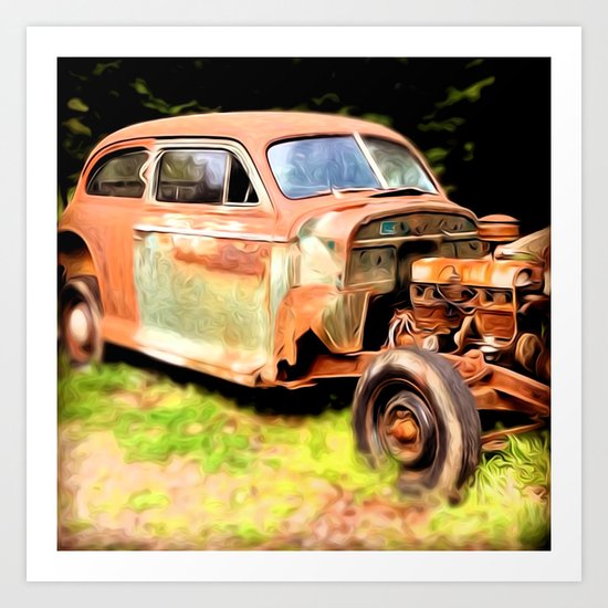 Old Timer Art Print