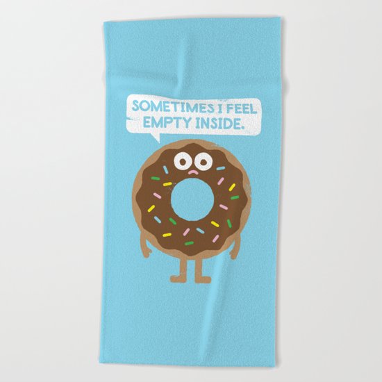 It's Not All Rainbow Sprinkles... Beach Towel
