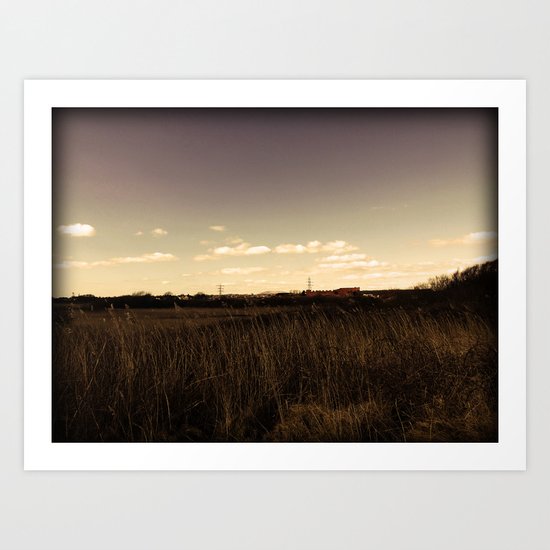 Cloud Watching Art Print