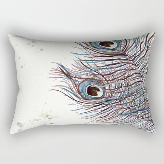 PEACOCK Rectangular Pillow