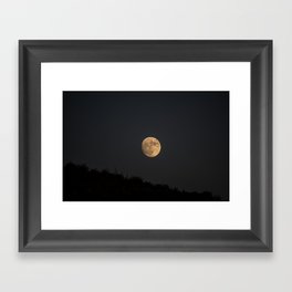 Country Moon Framed Art Print