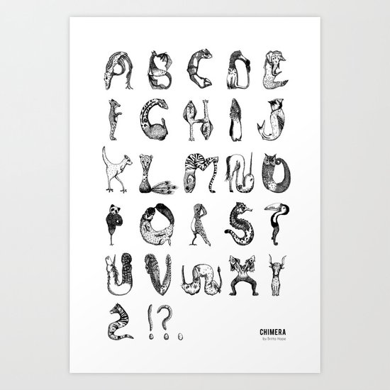 Chimera Art Print