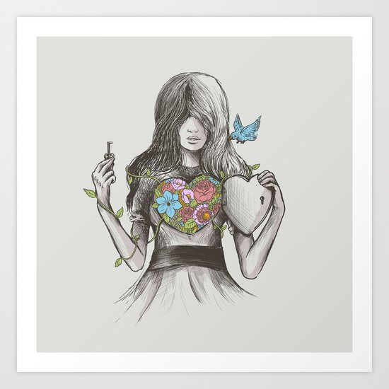 Secret Garden Art Print