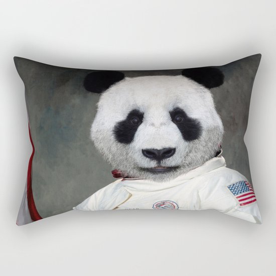 Bear-o-naut Rectangular Pillow