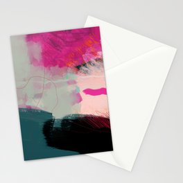new abstract 1 Stationery Card