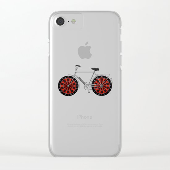 Pikado bike Clear iPhone Case