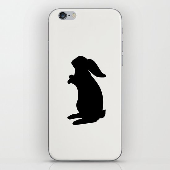 Positive Posters Rabbit iPhone & iPod Skin