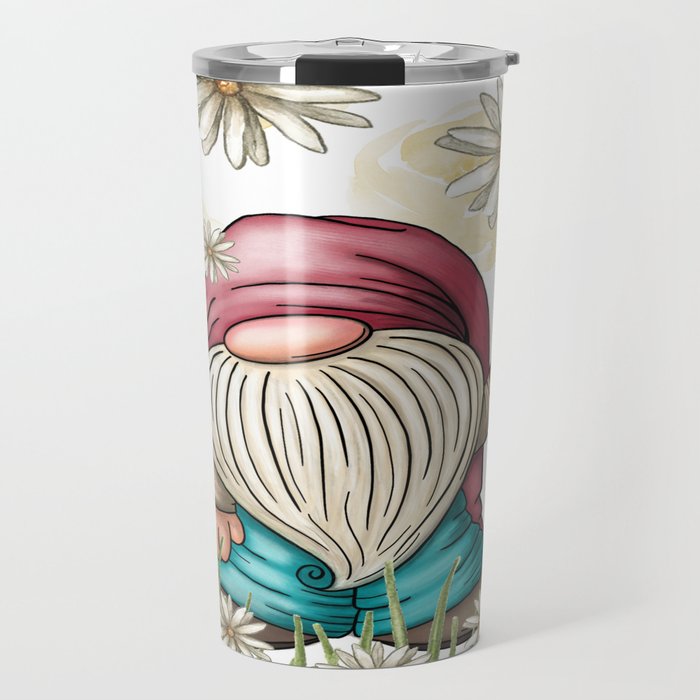 Hippie Gnome Travel Mug